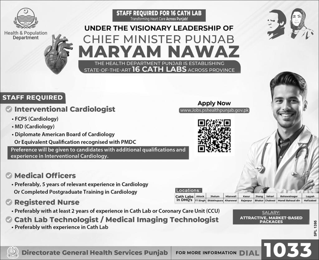 Jobs in Health & Population Department